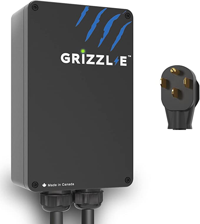 Grizzl-E Level 2 EV Charger, 16:24:32:40 Amp, NEMA 14-50 Plug:06-50 Plug, 24 feet Premium Cable, Indoor:Outdoor Car Charging Station, Classic:Avalanche:Extreme (Classic 14-24-PB) Grizzl-E Level 2 EV Charger, 16/24/32/40 Amp, NEMA 14-50 Plug/06-50 Plug, 24 feet Premium Cable, Indoor/Outdoor Car Charging Station, Classic/Avalanche/Extreme (Classic 14-24-PB)